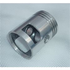 PÍST PRAVÝ - 350ccm - 59,00 - (4 VÝBRUS) - (ČEP 16mm,KROUŽEK 2,5mm) - ČESKÁ VÝROBA ALMET